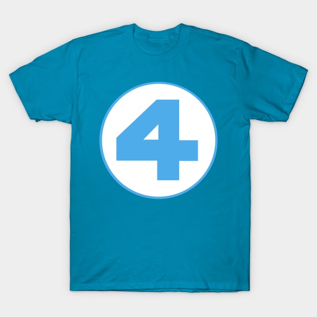 Fantastic Four Logo T-Shirt by Steckadeck